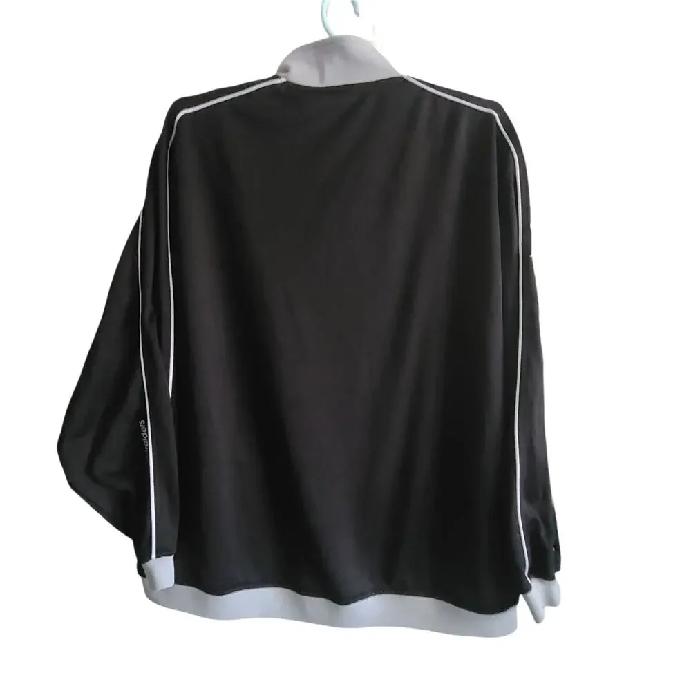 NFL x REEBOK‎ Oakland Raiders Logo Grid Iron Classic Retro 60th Ann Jacket 2XL